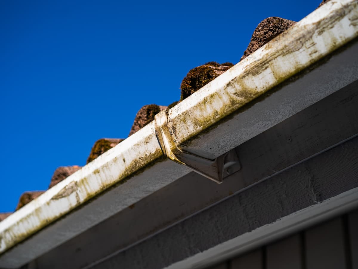 Gutter cleaning — outdoor service by FlexiPlan Maintenance