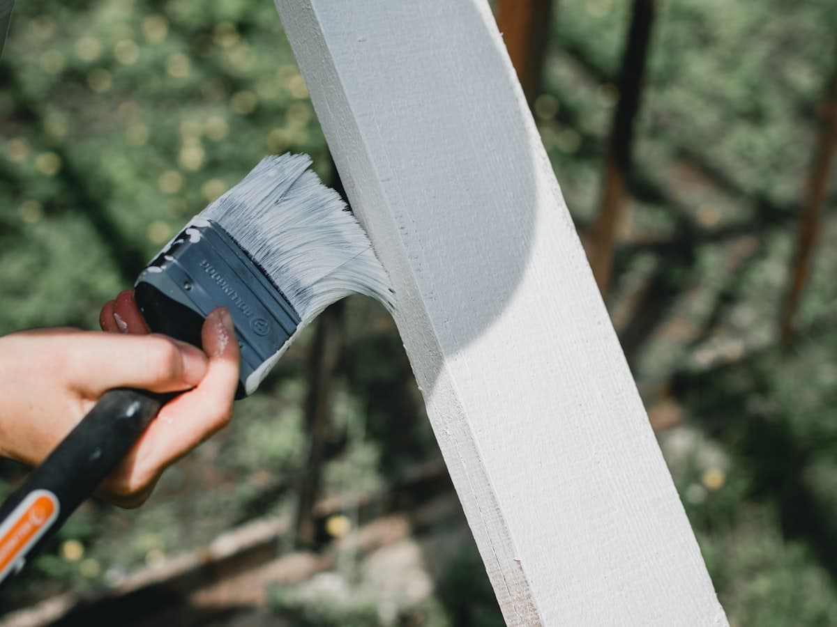 Fence & deck stain — painting service by FlexiPlan Maintenance